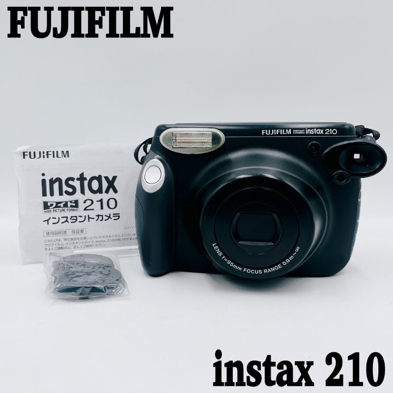 【希少・美品】FUJIFILM instax 210 インスタントカメラ チェキ 動作品 フジフィルム富士フイルム;没有明显的损伤或污渍