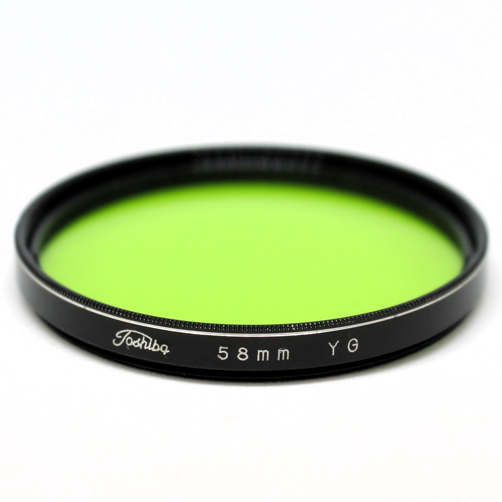 【美品】レンズフィルター Toshiba 58mm YG没有明显的损伤或污渍