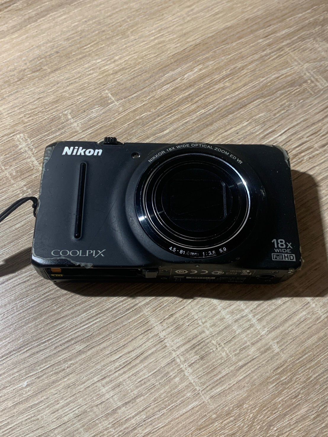 0238 Nikon COOLPIX S9300 ブラック デジカメ ジャンク品 ネ