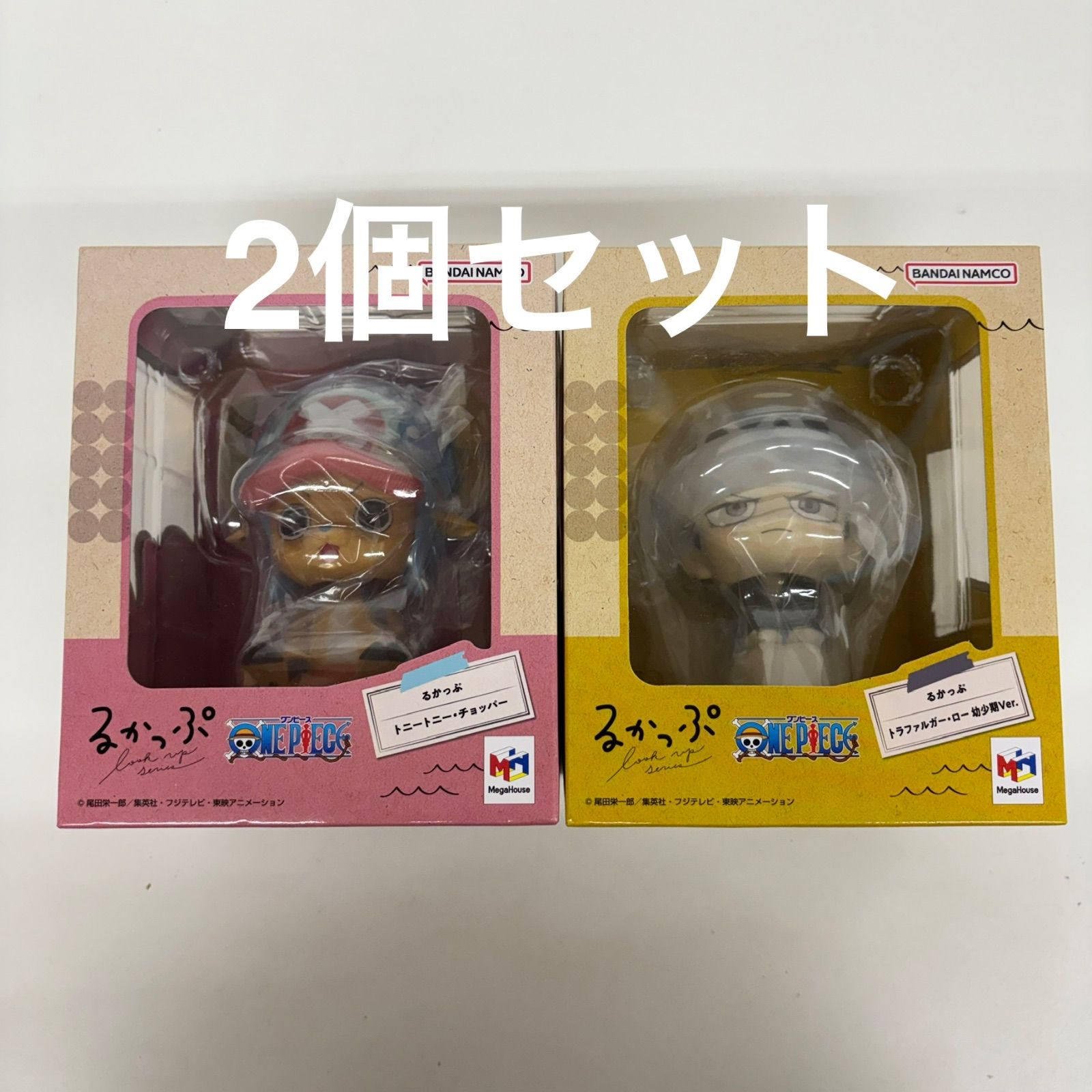 未開封 ワンピース るかっぷ フィギュア 2個セット LF6563  f099
