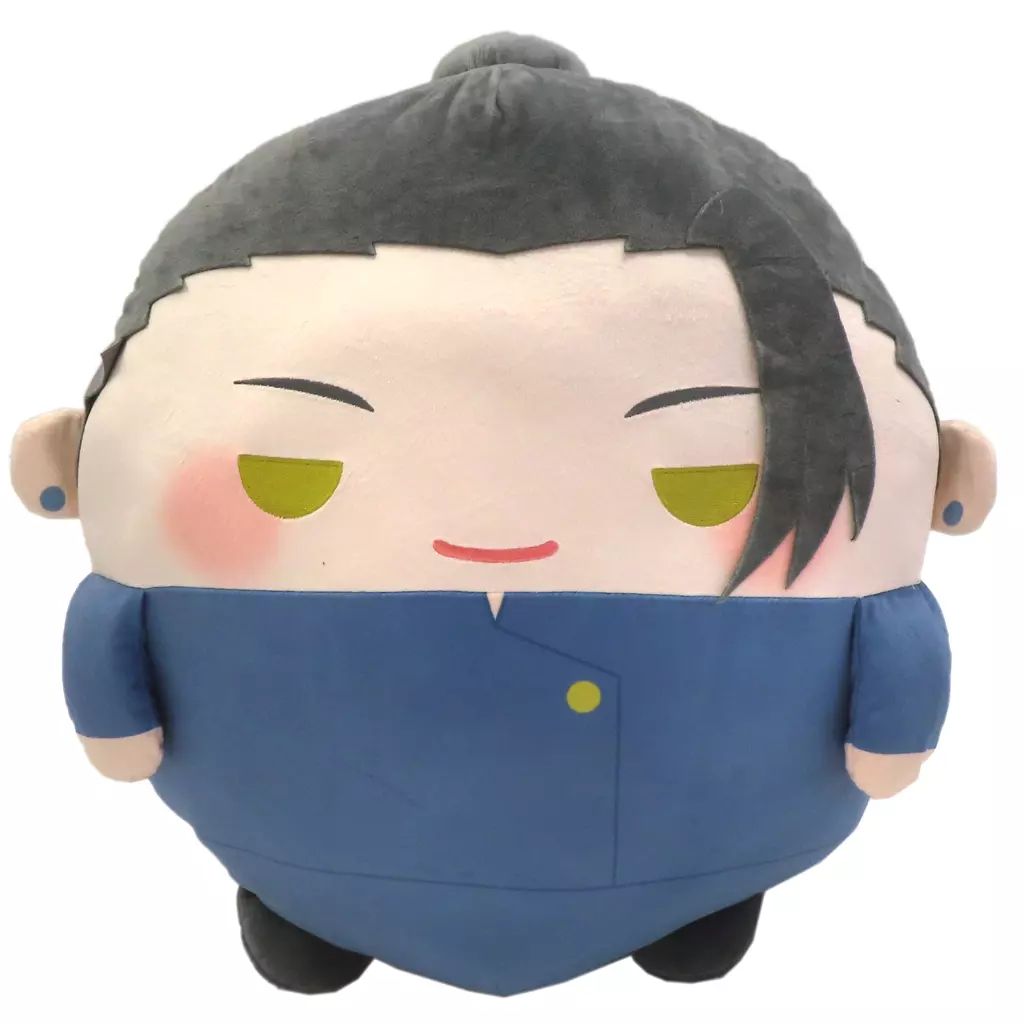 【中古】ぬいぐるみ 夏油傑 ふわコロりんメガ(ぬいぐるみ) ふんわりカラー 「くじメイト 呪術廻戦 ぬいくじ2」 A-B賞没有明显的损伤或污渍