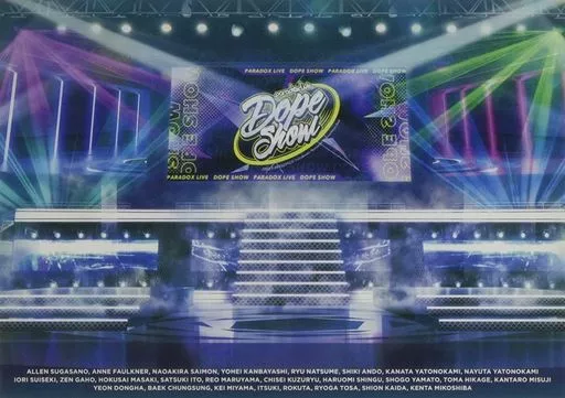 邦楽Blu-ray　Disc　Paradox Live Dope Show -2022.5.28 PACIFICO Yokohama National Convention Hall-