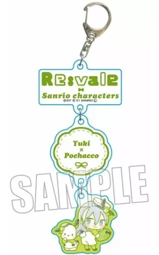 雑貨　千 3連キーホルダー 「アイドリッシュセブン×サンリオキャラクターズ」