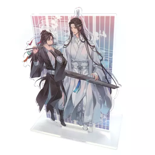 雑貨　魏無羨＆藍忘機 オルゴール付きアクリルスタンド 「魔道祖師 猫耳FM ラジオドラマ完結記念」 中国限定