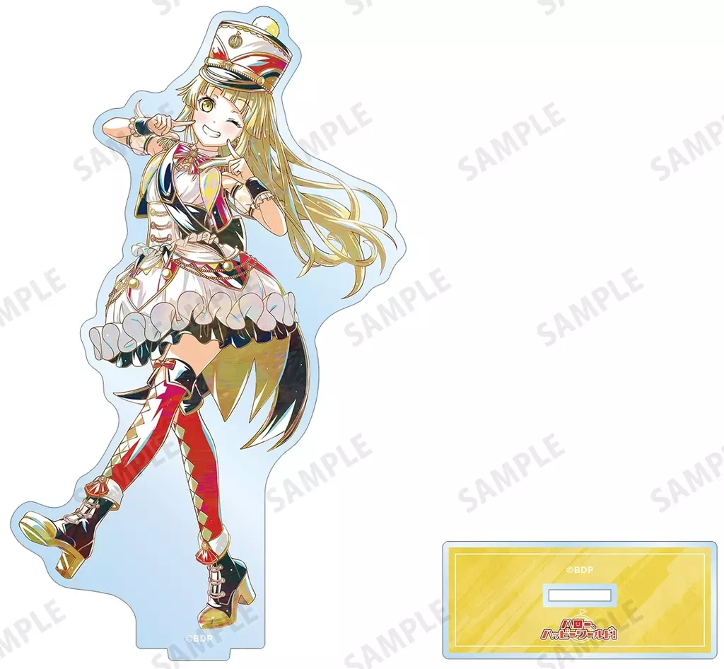アクリルスタンド・アクリルパネル　弦巻こころ Ani-Art 第6弾 BIGアクリルスタンド 「BanG Dream! ガールズバンドパーティ!」