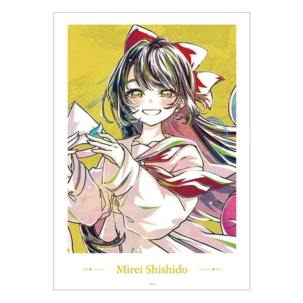 ポスター　A3マット加工ポスター 宍戸美鈴 Ani-Art 「CHUNITHM -チュウニズム- VERSE」