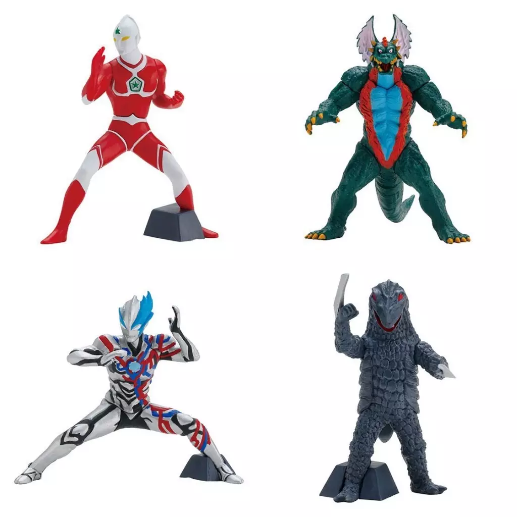 トレーディングフィギュア　全4種セット 「HG ウルトラマン ウルトラの星へ!! 平和への勝利編」