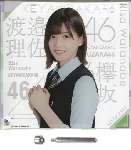 アクリルスタンド・アクリルパネル 渡邉理佐(欅坂46) アクリルボード 2018年Loppi・HMV予約限定