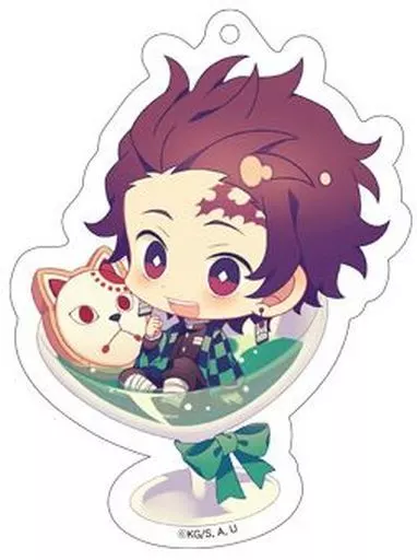 雑貨　竈門炭治郎 「鬼滅の刃 ちゃぽんっ! アクリルストラップコレクション」