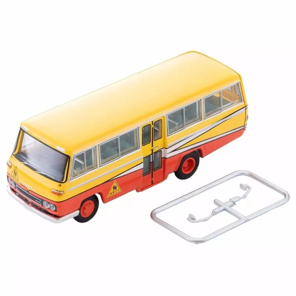 ミニカー　1/64 LV-N60b 日産 シビリアン 幼稚園バス(イエロー×レッド) 「トミカリミテッドヴィンテージ NEO」 [339267]