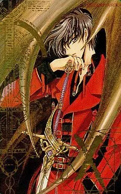 アニメ・漫画系テレホンカード　司狼神威「X(エックス)」 ASUKA 全プレ