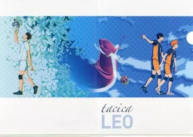 クリアファイル　ハイキュー!! 影山飛雄＆日向翔陽/及川徹 A4クリアファイル 「CD LEO」 アニメイト購入特典