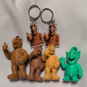 アルフ フィギュア キーホルダー