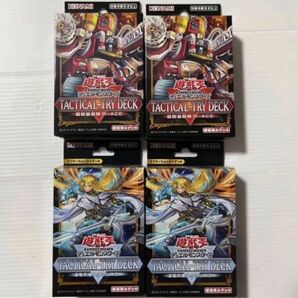遊戯王 TACTICAL-TRY DECK R-ACE エクソシスター 全4個