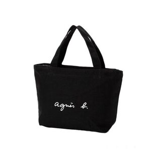 アニエスベー ボヤージュ ミニトートバッグ agnes b. ブラック ハンドバッグ トートバッグ