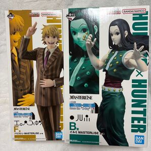 HUNTER×HUNTER 一番くじ B賞イルミ F賞パリストン フィギュア 2個セット ハンターハンター