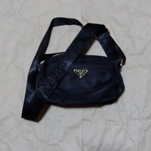 ショルダーバッグ ブラック ナイロン 未使用 ノベルティ