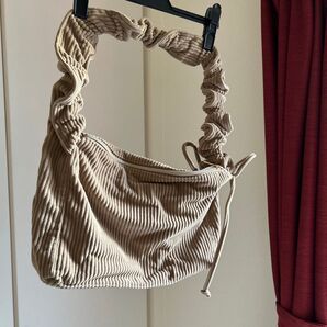 コーデュロイバッグ