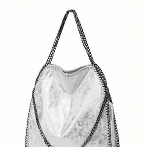 ヴィーガンレザー チェーンショルダーバッグ メンズ レディース744,837