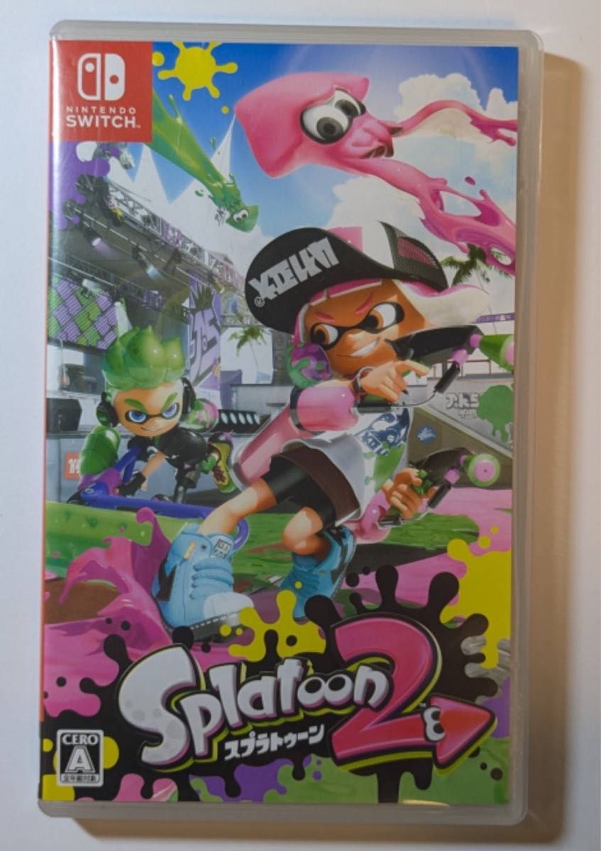Nintendo Switch スプラトゥーン2 Splatoon 2 パッケージ版