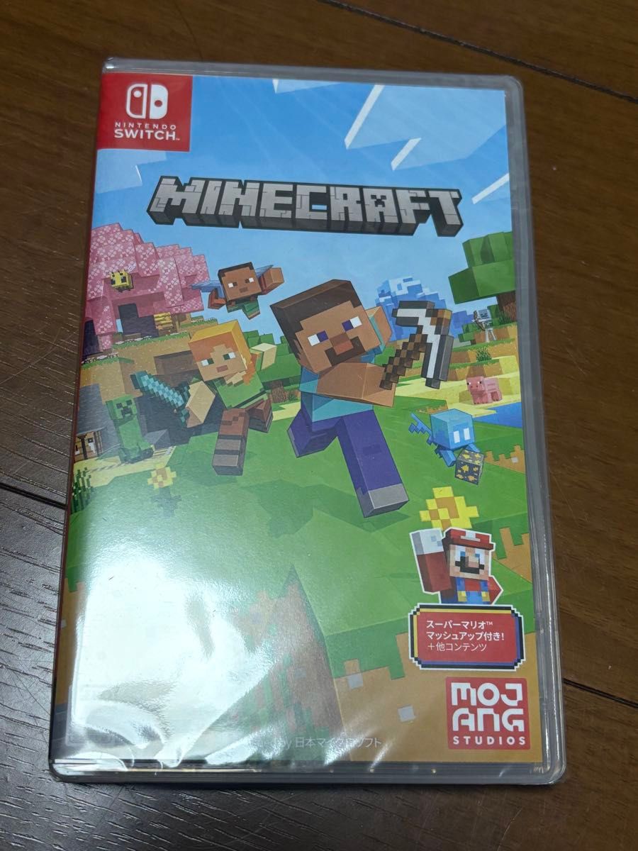 Minecraft Nintendo Switch版　マインクラフト ニンテンドー　新パッケージ版　フィルム付