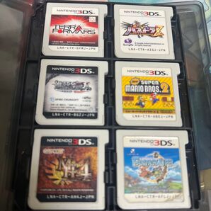 ニンテンドー3DS カセット マリオ テラフォーマーズ パズドラZ 進撃の巨人 モンスターハンター4 ファンタジーライフ