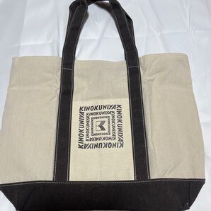 KINOKUNIYA 紀ノ国屋 トートバッグ エコバッグ ベージュ
