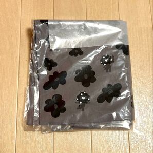 【新品未使用品】ミャクミャク アーバンリサーチ 花柄トートバッググレー 綿100% EXPO2025 UR 黒ミャクミャク 万博