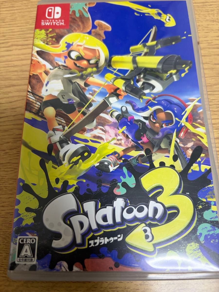 Nintendo Switch スプラトゥーン3 Splatoon3 ソフト
