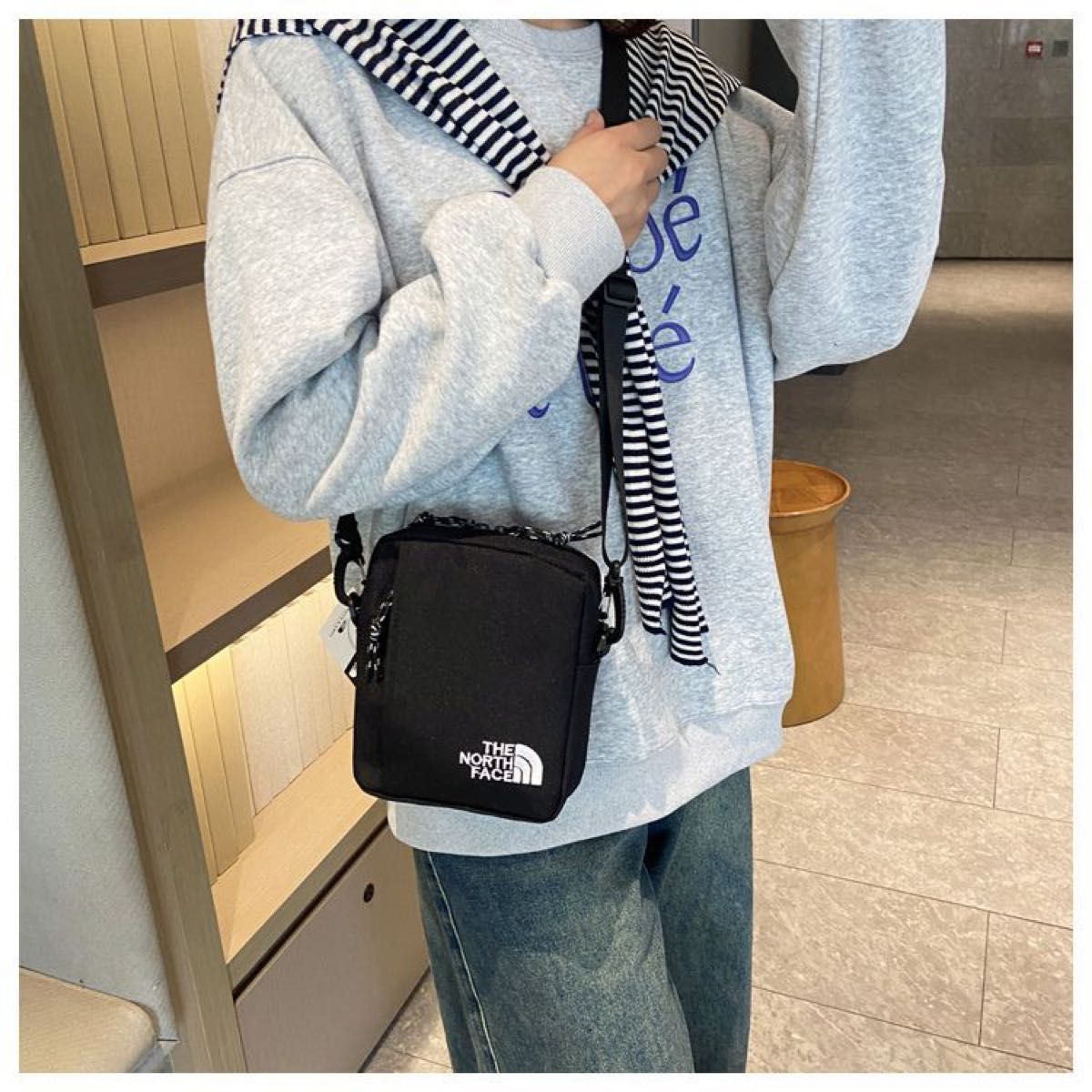 THE NORTH ショルダーバッグ ザノースフェイス ノベルティショルダーバッグ 斜めがけメッセンジャーバッグ