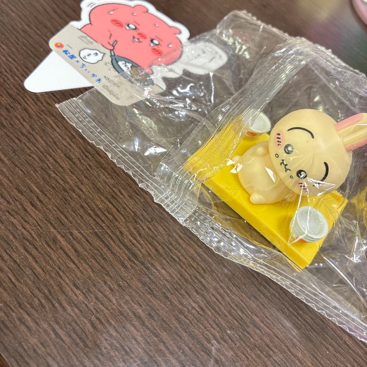 ちいかわ 松屋コラボ オリジナルフィギュア うさぎ ピック付き 未開封