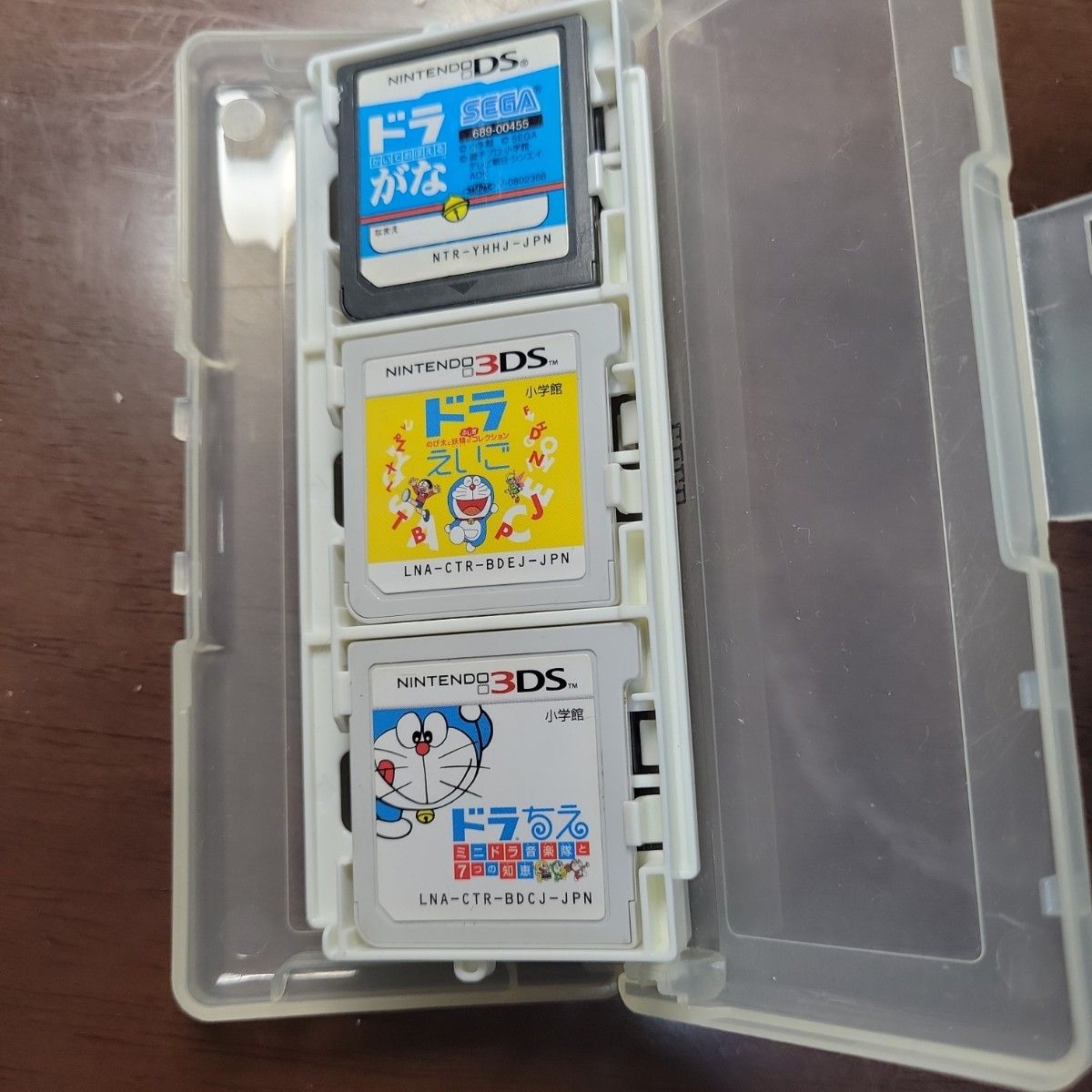 ニンテンドーDS 3DS ソフト ドラがな ドラえいご ドラちえ 3本セット