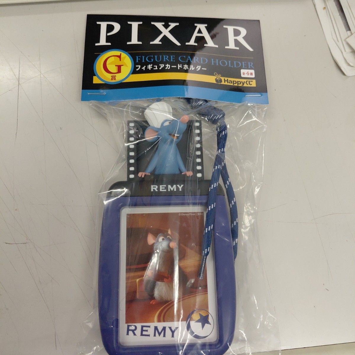 PIXAR Happyくじ G賞 フィギュアカードホルダー レミー