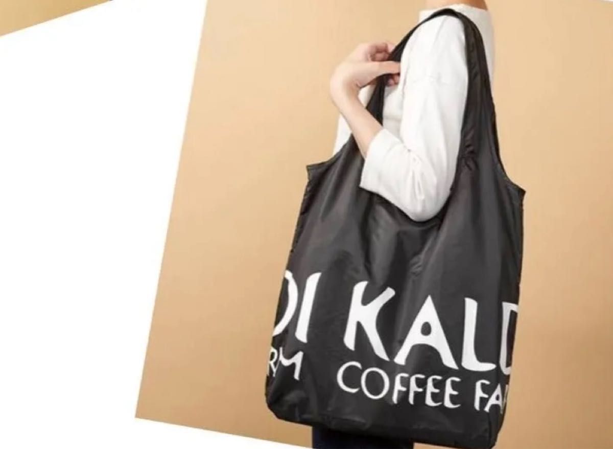 カルディ エコバッグ ブラック