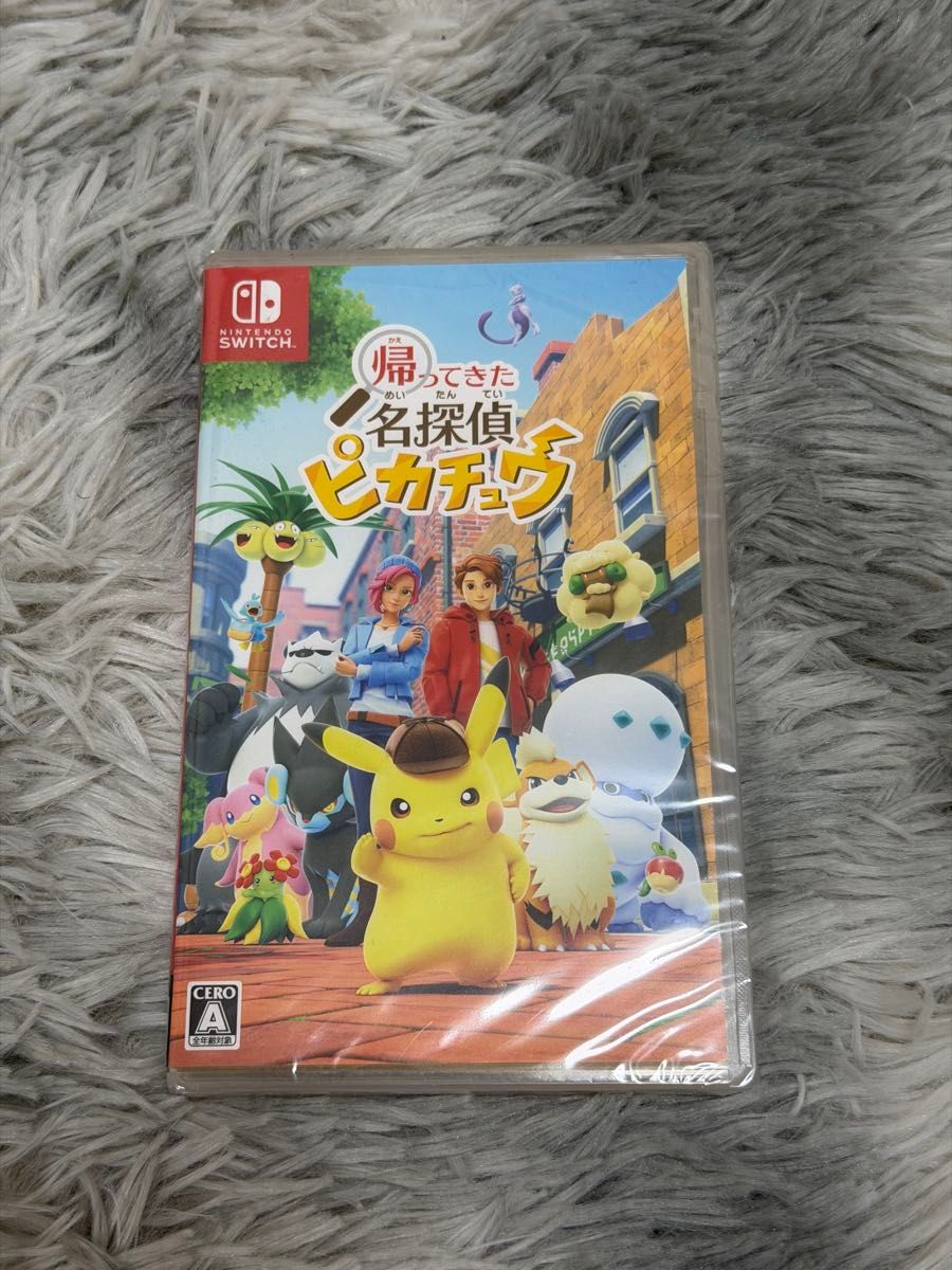 Nintendo Switch 帰ってきた 名探偵ピカチュウ ソフト 新品未開封品