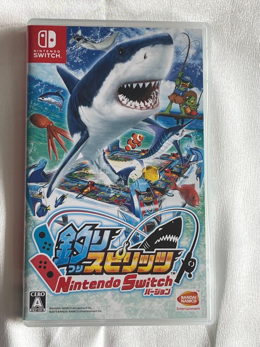 釣りスピリッツ Nintendo Switch ソフト　任天堂ニンテンドースイッチゲーム　