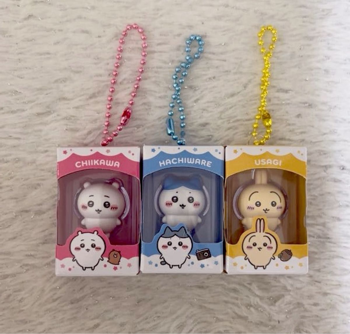 ちいかわ チョコボックス ボックスフィギュアコレクション 3個セット ちいかわ ハチワレ うさぎ