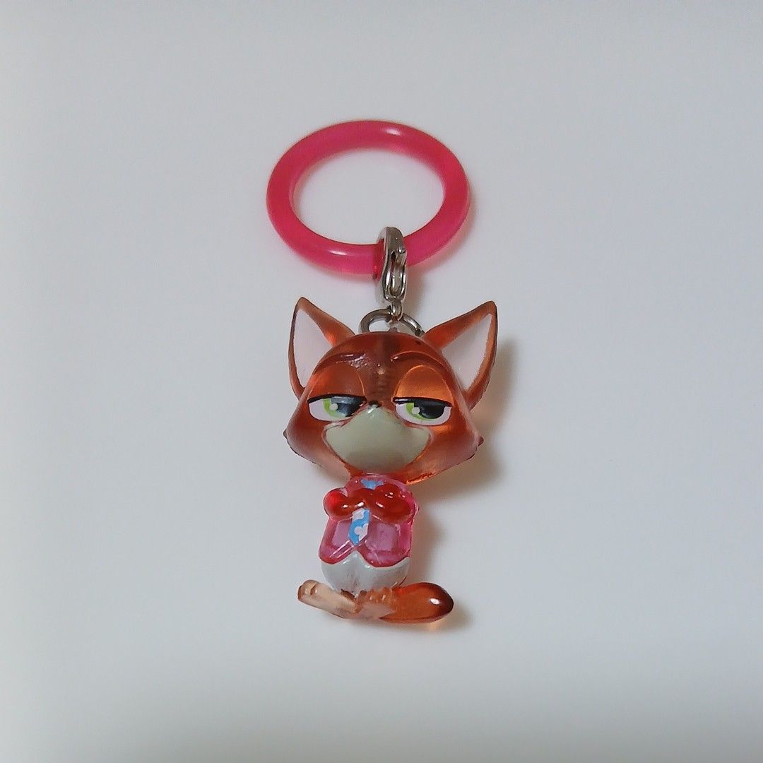 ズートピア めじるしアクセサリー ニック フィギュア キーホルダー