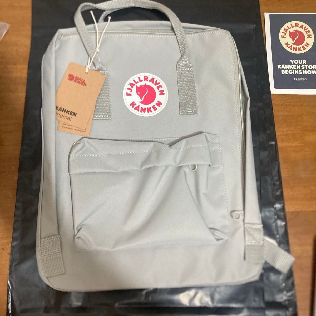 新品未使用 FJALLRAVEN KANKEN フェールラーベン カンケンリュック グレー