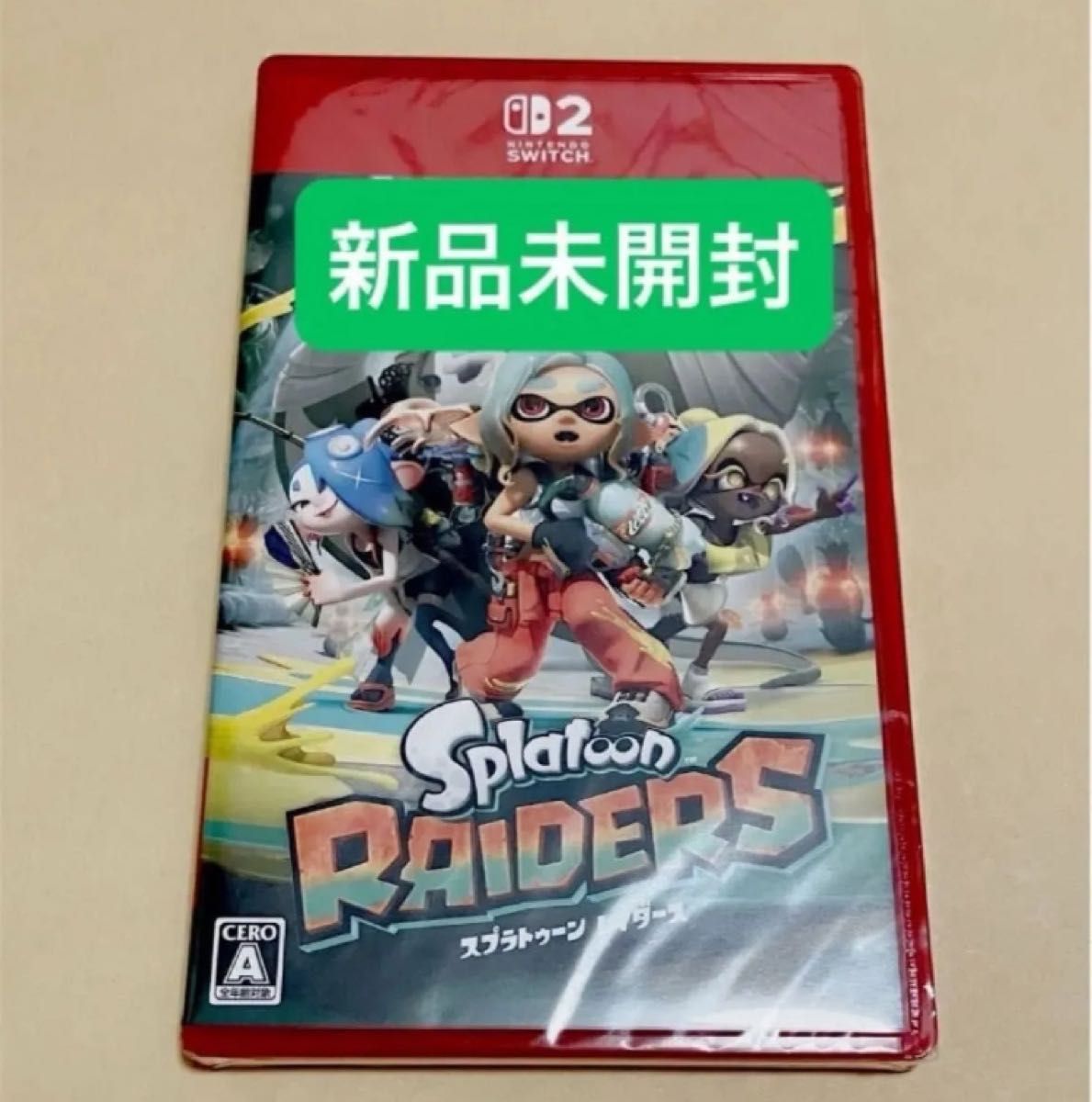 新品 スプラトゥーン レイダース Nintendo Switch2 ニンテンドースイッチ パッケージ版 ゲームソフト ②
