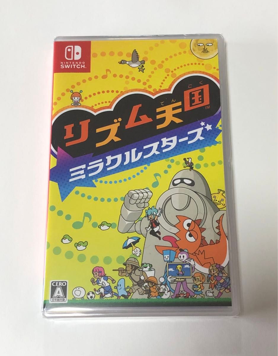 Nintendo Switch リズム天国 ミラクルスターズ ソフト　新品未開封シュリンク付き