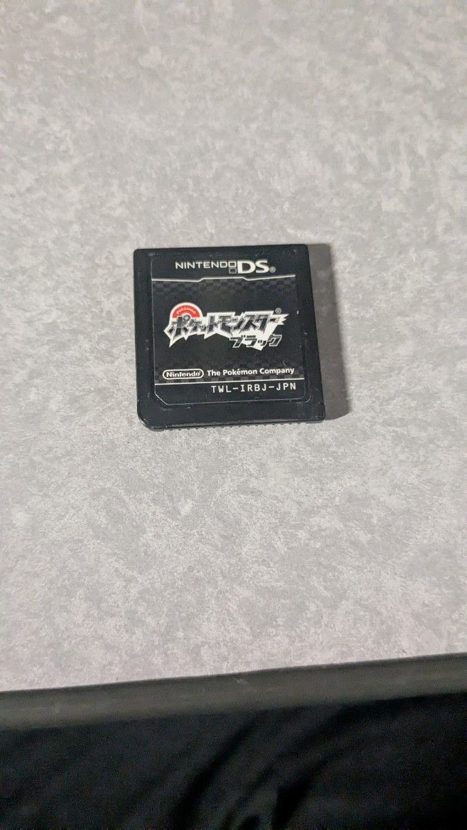 ニンテンドーDS ポケットモンスター ブラック ソフトのみ TWL-IRBJ-JPN