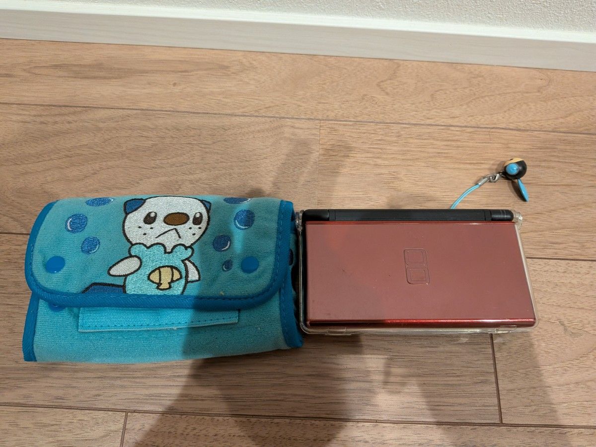 ニンテンドーDS Lite 本体 クリムゾンレッド ポケモンミジュマルケース付き