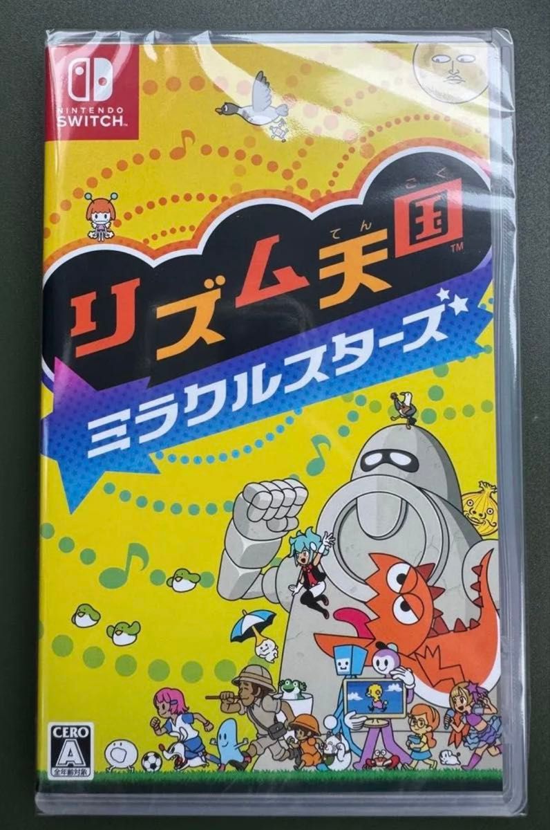 新品未開封　Nintendo Switch リズム天国 ミラクルスターズ