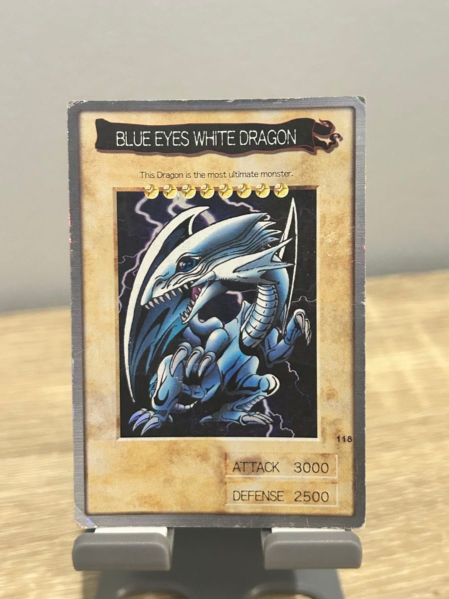 遊戯王 バンダイ版 青眼の白龍 英語版 BLUE EYES WHITE DRAGON