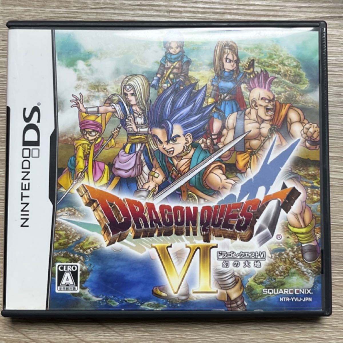 Nintendo ニンテンドーDS dsソフト ドラゴンクエストVI 幻の大地 ドラゴンクエスト6 ドラクエ