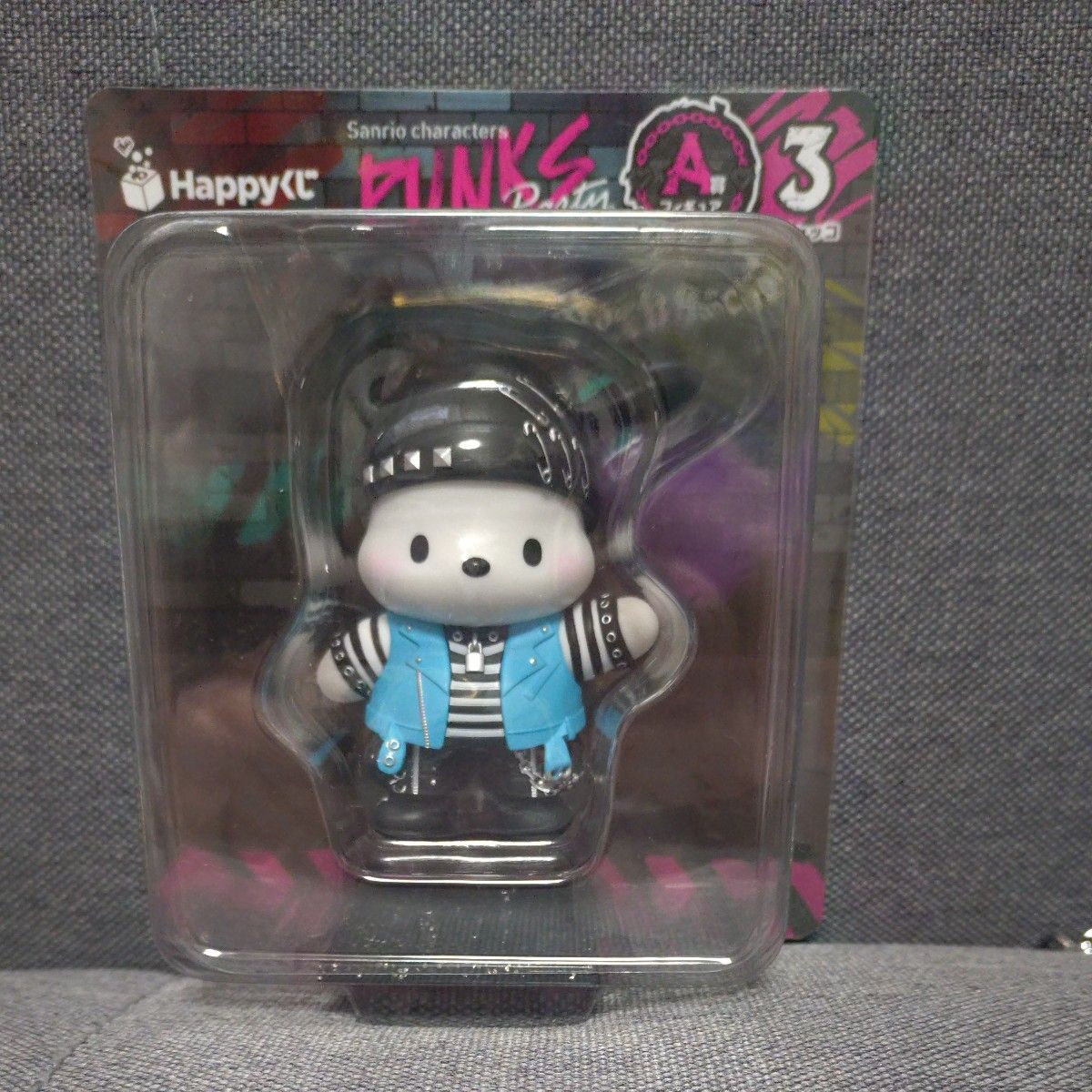  未開封・サンリオ HappyくじPUNKSParty A賞フィギュア3ポチャッコ
