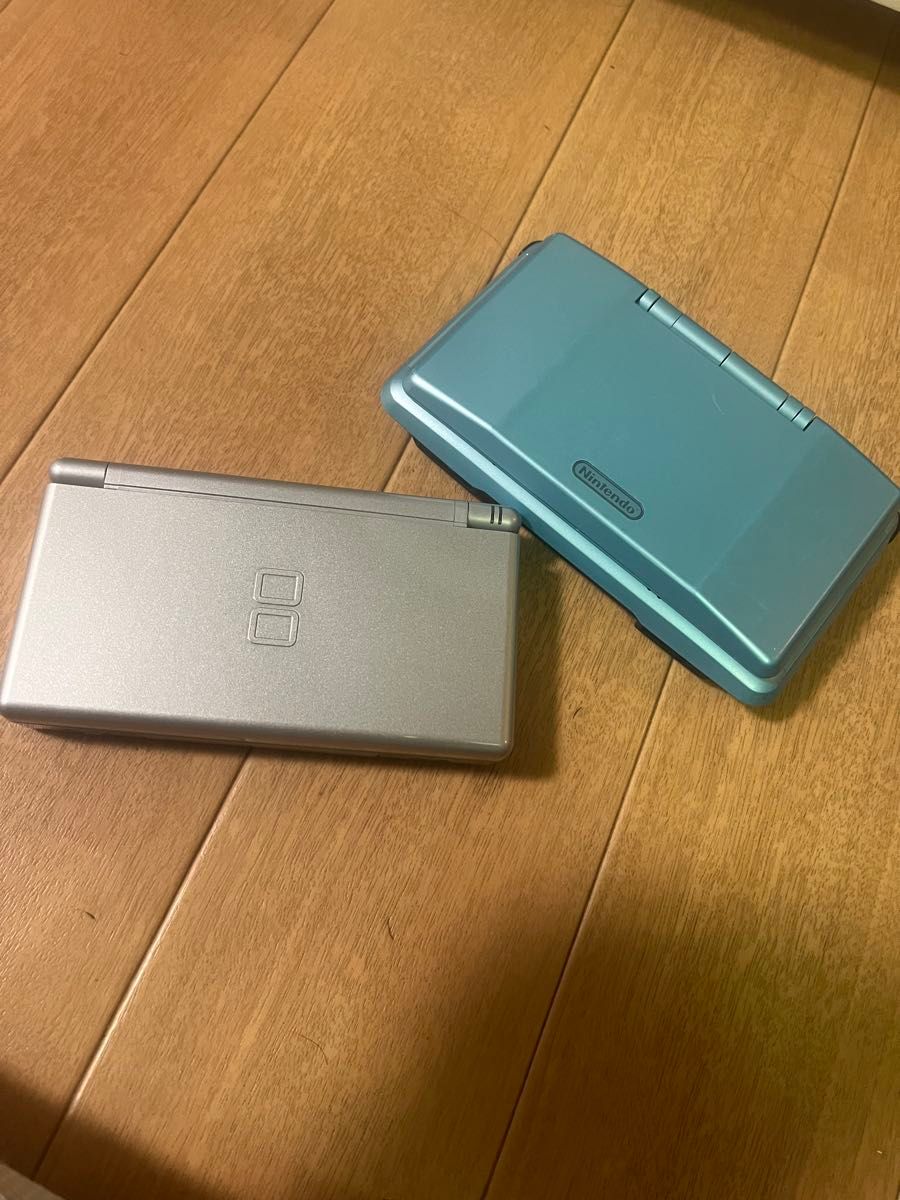 任天堂 ニンテンドーDS Lite 初代DS本体 2台セット シルバー ライトブルー　ジャンク品