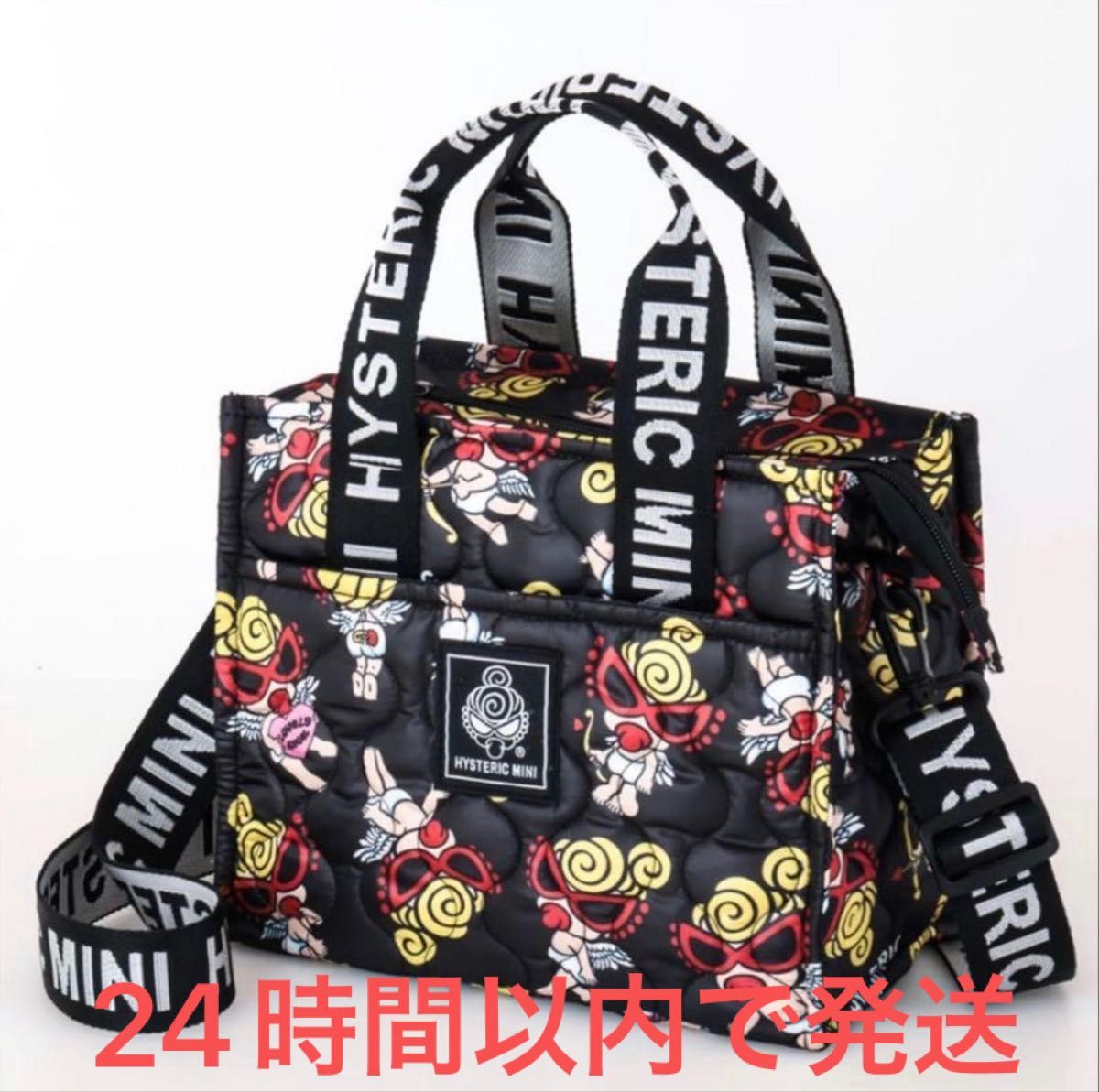 MINI HYSTERIC BAG SHOULDER ショルダーバッグ ヒステリックミニ BLACK 3ROOMヒスミニ ムック本