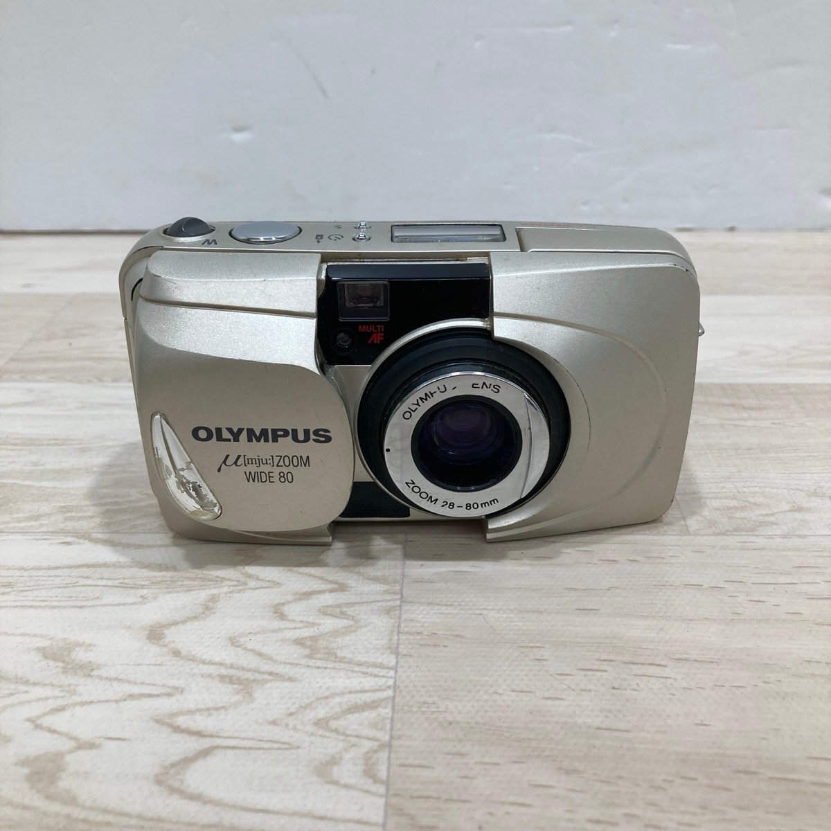 OLYMPUS μ ZOOM WIDE 80 コンパクトフィルムカメラ[D3542]